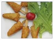 Processamento térmico de Nuggets de Frango Máquina de Comissão para Burger Patty e Produção