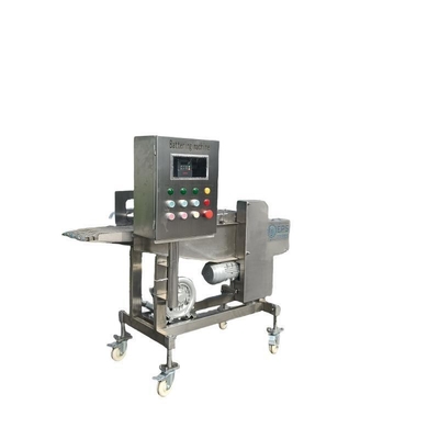 Máquina de revestimento automático de chocolate com processamento térmico para revestimento de marshmallows crocantes