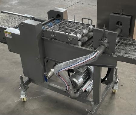 Processamento térmico Máquina de revestimento de chocolate para revestimento de processamento de marshmallows crocantes