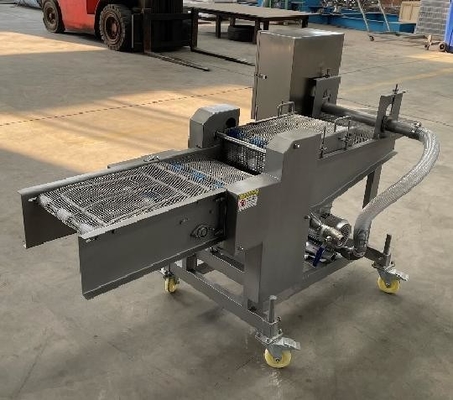 Processamento térmico Máquina de revestimento de chocolate para revestimento de processamento de marshmallows crocantes