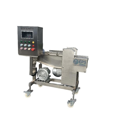 Máquina de revestimento de chocolate de bloco de processamento térmico para iogurte de morango liofilizado