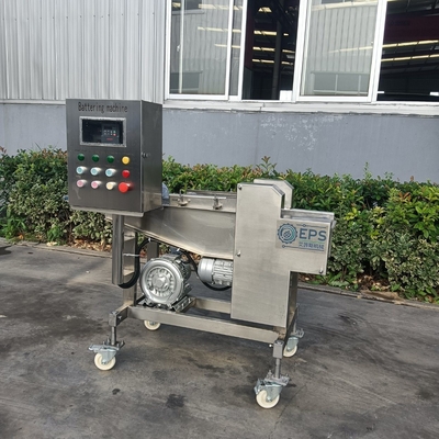 Máquina de revestimento de chocolate de bloco de processamento térmico para iogurte de morango liofilizado