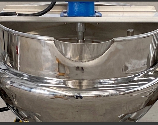 Máquina de cozinhar de barril de mistura eletromagnética industrial de aço inoxidável para pipoca