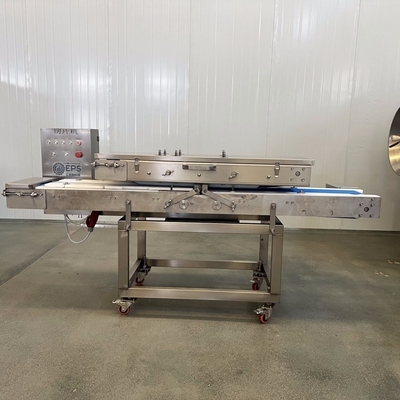 500kg peito de frango e fatias de peixe máquina de corte em fatias para fatias consistentes