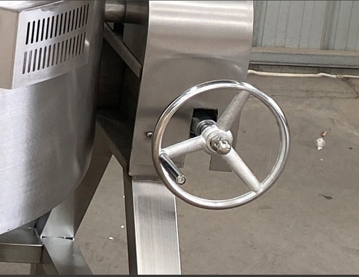 Máquina de mistura de aço inoxidável para aquecimento a vapor, açúcar, ferver e cozinhar com tensão de 380 V