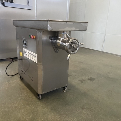 Máquina de fabricação de salsichas comercial com cortador de carne de aço inoxidável e misturador de massa