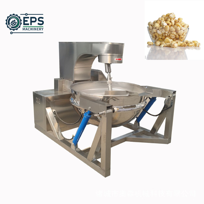 Cozinha industrial misturador pote chaleira chaleira personalizado de aço inoxidável de qualidade alimentar 100L confitura
