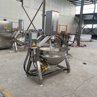 Serviço de pós-venda em linha Máquina de mistura industrial de aço inoxidável a vácuo