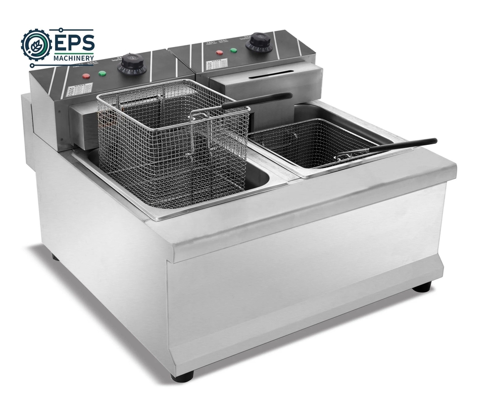 Fritadora automática de óleo para fritadora portátil e durável portátil de qualidade comercial