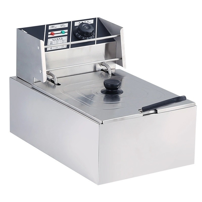Máquina de fritura elétrica para cozimento rápido Industrial multiuso EPS 2L 2.5L 3L 5L 6L