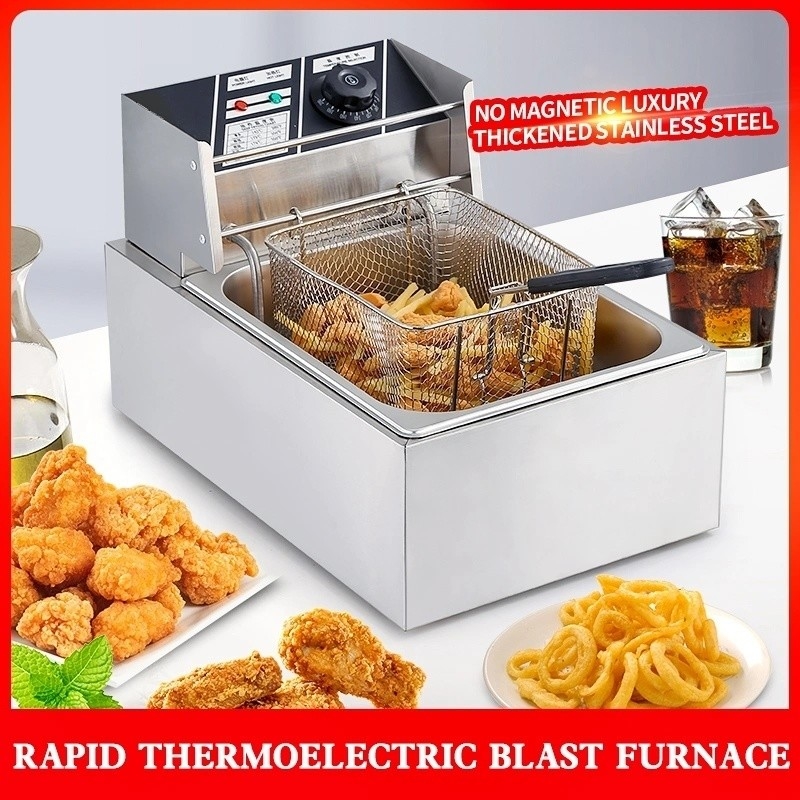 Capacidade Kfc Friteira de Frango Controle Mod Botão Pacote Tamanho 52,00cm * 30,50cm * 29,50cm