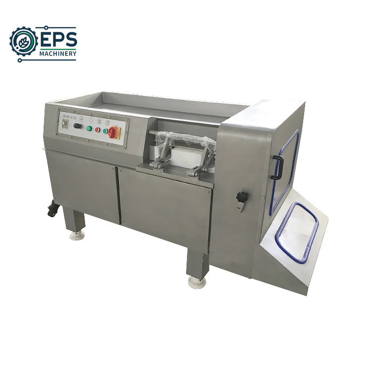 Máquina de cortar cubos de carne de porco congelada 3kw Máquina de cortar queijo