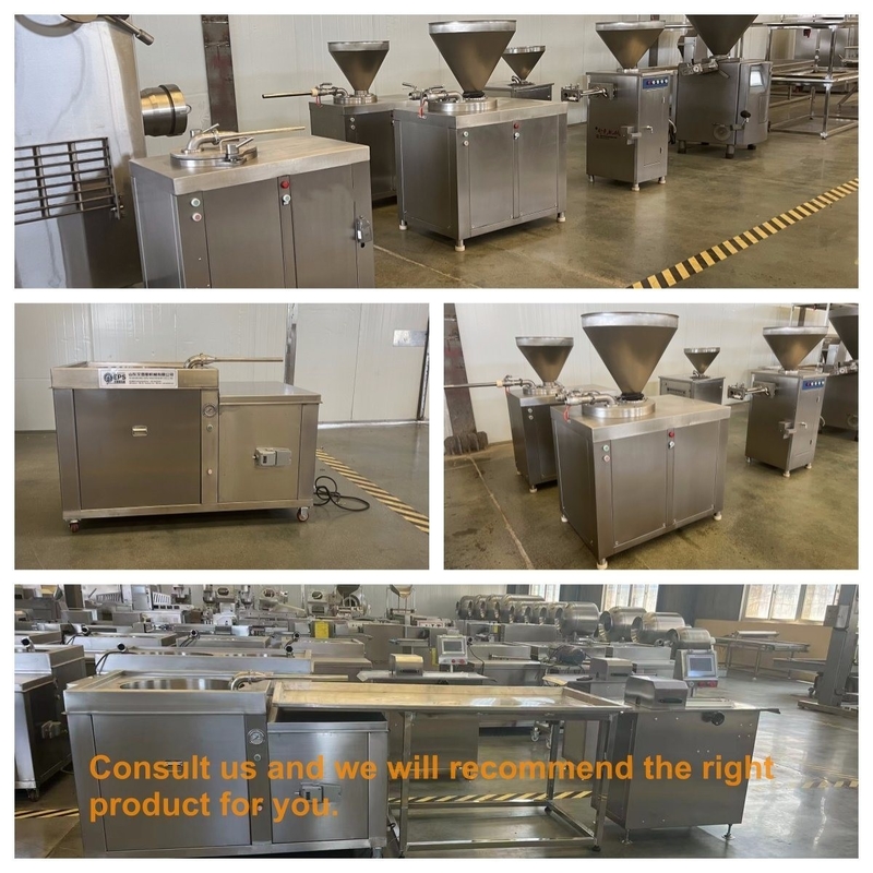 Máquina automática de fabricação de salsichas para necessidades de produção de grande capacidade