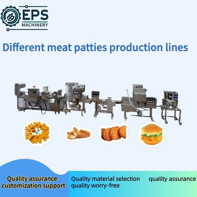 Máquina de moagem de carne de pequenas indústrias para produção de nuggets de frango personalizados