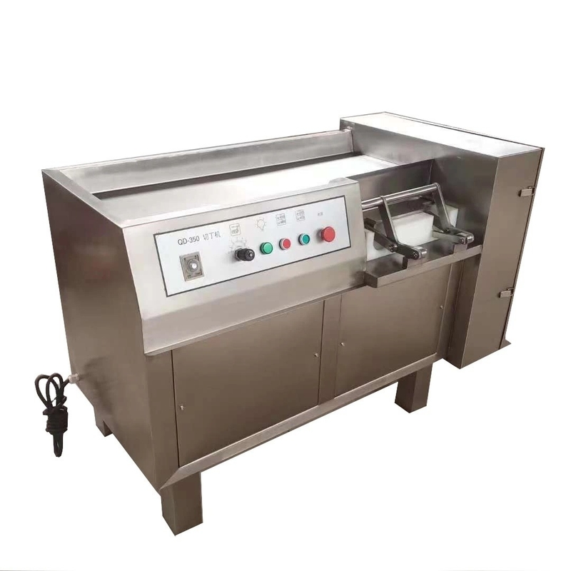 Máquina automática de corte de cubos para carne de porco