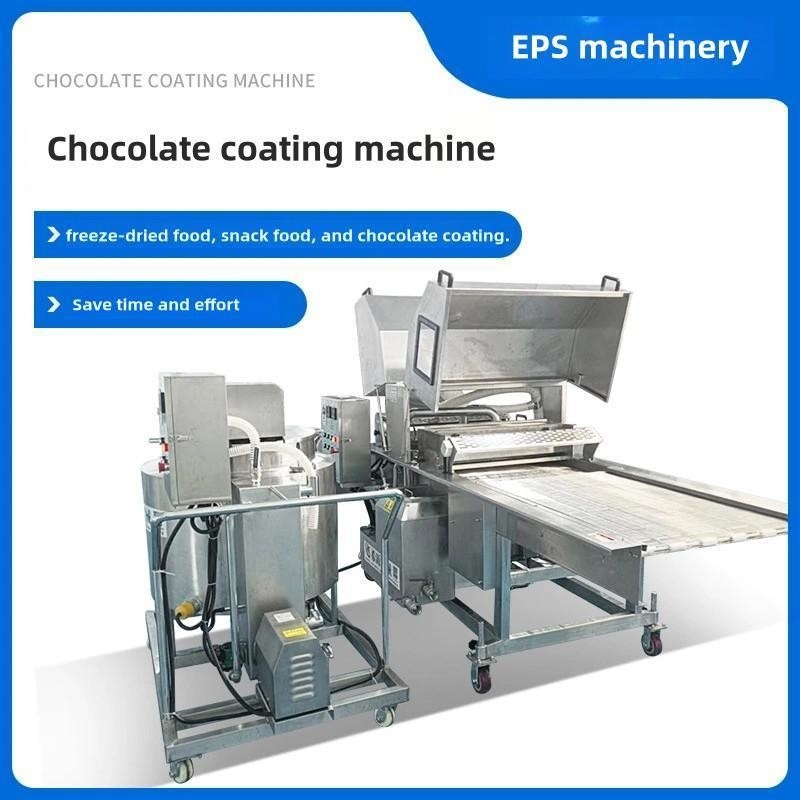 Equipamento de revestimento de chocolate de massa de cacau personalizado com lama aquecida
