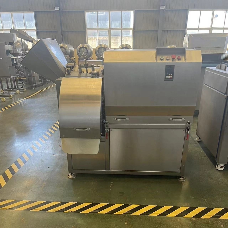 Máquina automática de corte automático de carne de aço inoxidável para pedaços finos de carne bovina/porcina